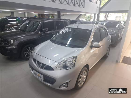 NISSAN MARCH 1.0 SV 12V FLEX 4P MANUAL NISSAN MARCH 1.0 SV 12V FLEX 4P MANUAL